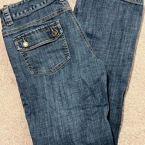 Michael Kors Straight Leg Blue Jeans